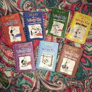 Diary of a Wimpy Kid book series 1-7